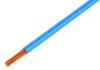 Cablu Electric Litat 0.35mmp > Cablu Electric Litat 0.35mmp Cupru cu PVC ALBASTRU 300Vac Diametru Exterior 2.4mm MYF-0.35-BLU - la Rola 500m