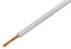 Cablu Electric Litat 0.35mmp > Cablu Electric Litat 0.35mmp Cupru cu PVC ALB 300Vac Diametru Exterior 2.4mm MYF-0.35-WHI - la Rola 500m