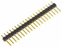 Sir de Pini Tata cu pas 2.54mm 1x20 Pini ZL20120G - set 10 bucati