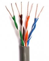 Cablu  UTP CAT5e Cupru Pur pentru Camere Supraveghere UTPCAT5ECU - la Metru