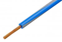Cablu Electric Litat 0.5mmp Cupru ALBASTRU-GRI 300/500V MYF-0.5-BLUGY - la Rola 100m