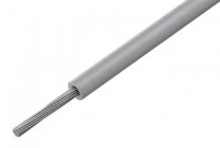 Cablu Termorezistent +180*C/-60*C  1x1.5mm2 Cupru Multifilar Izolat cu SILICON GRI 500V CTF16015GY - la Rola 5m