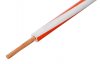 Cablu Electric Litat 0.5mmp > Cablu Electric Litat 0.5mmp Cupru ALB-ROSU 300/500V MYF-0.5-WHRD - la Rola 100m