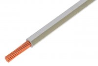 Cablu Electric Litat 0.5mmp Cupru IVORIU-ALB 300/500V MYF-0.5-IVWH - la Rola 100m