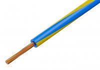 Cablu Electric Litat 0.5mmp Cupru GALBEN-ALBASTRU 300/500V MYF-0.5-YELBLU - la Rola 100m
