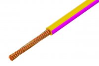 Cablu Electric Litat 0.5mmp Cupru GALBEN-ROZ 300/500V MYF-0.5-YELPK - la Rola 100m