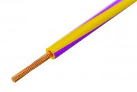 Cablu Electric Litat 0.5mmp Cupru GALBEN-VIOLET 300/500V MYF-0.5-YELVI - la Rola 100m