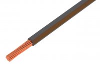 Cablu Electric Litat 0.5mmp Cupru GRI-MARO 300/500V MYF-0.5-GRABRN - la Rola 100m