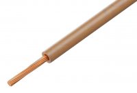 Cablu Electric Litat 0.5mmp Cupru MARO DESCHIS 300/500V MYF-0.5-BRNB - la Rola 100m
