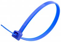 Bride Plastic pentru Industrie Alimentara 200 x 2.5 mm 8Kgf Albastre 1000buc