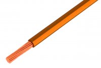 Cablu Electric Litat 0.5mmp Cupru PORTOCALIU-MARO 300/500V MYF-0.5-ORBR - la Rola 100m