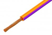 Cablu Electric Litat 0.5mmp Cupru PORTOCALIU-VIOLET 300/500V MYF-0.5-ORVI - la Rola 100m