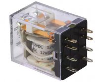 Releu  12V MY2 DPDT 5A pentru Soclu S8M12VDC2CS