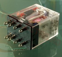 Releu  24V MY2DC24VOMR Omron DPDT contacte 10A-250Vac