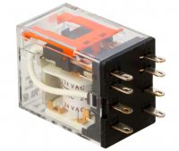 Releu  24Vca MY2R24AC DPDT Contacte 12A 250Vac 8Pini