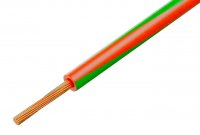 Cablu Electric Litat 1mmp Cupru ROSU-VERDE 300/500V MYF-1.0-RDGR - la Rola 100m