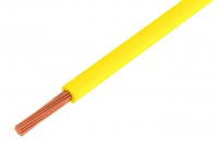 Cablu Electric Litat 1mmp Cupru GALBEN 300/500V MYF-1.0-YEL - la Rola 100m
