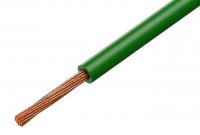 Cablu Electric Litat 1mmp Cupru VERDE INCHIS 300/500V MYF-1.0-GNGD - la Rola 100m