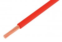 Cablu Electric Litat 1mmp Cupru ROSU 300/500V MYF-1.0-RD - la Rola 100m