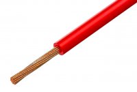Cablu Electric Litat 1mmp Cupru ROSU FLUO 300/500V MYF-1.0-RDFL - la Rola 100m
