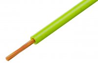 Cablu Electric Litat 1.5mmp Cupru VERDE DESCHIS 300/500V MYF-1.5-GNGB - la Rola 100m
