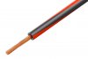 Cablu Electric Litat 1.5mmp Cupru ROSU-NEGRU 300/500V MYF-1.5-RDBK - la Rola 100m