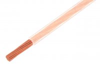 Cablu Electric Litat 0.75mmp Cupru TRANSPARENT 300/500V MYF-0.75-TR - la Rola 100m