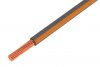 Cablu Electric Litat 0.75mmp Cupru GRI-PORTOCALIU 300/500V MYF-0.75-GRAORG - la Rola 100m