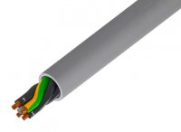Cablu Electric Litat  4 Fire 4 x 0.75 mmp Cupru LYY4x0.75 cu fire Negre Numerotate - la Rola 20m