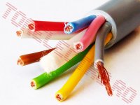 Cablu Electric Litat  8 Fire 8 x 0.75 mmp Cupru LYY8x0.75 cu fire Colorate - la Rola 5m