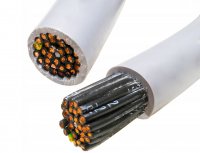 Cablu Electric Litat 34 Fire 34 x 0.75 mmp Cupru LYY34x0.75 cu fire Negre Numerotate - la Rola 5m