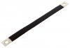 Tresa Banda de Masa > Tresa banda de masa impamantare din Cupru Stanat cu Izolatie 10mmp curent 75A lungime 300mm cu orificii 7mm