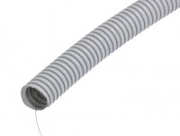 Tub Copex Protectie Cabluri Fire Instalatie Electrica AUTO Diametru Interior 19mm Rola 50m Poliamida Gri cu FIR de TRACTIUNE KPX19/50GY