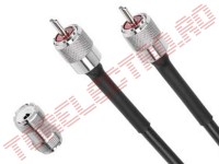 Cablu PL259 - PL259 0.5m RG58 conectare sau prelungire intre Statie si Antena CB CB3905