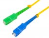 Patch Fibra Optica > Patch cord fibra optica SC/APC - SC/UPC Pigtail  1m