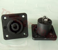 Conector Panou Boxa Speakon Mama 4 Pini Format 40x40mm SPK0060