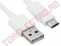 Cablu Charger + Date USB 2.0 A Tata - USB Tip C Tata  1 m CBB110WH - Alb