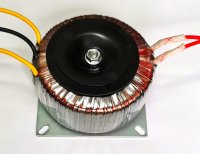 Transformator de Retea  25Vx2 -  4.4A -  220VA Toroidal TRT8321P cu suport inclus