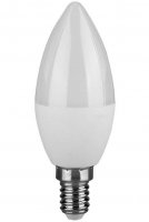 Bec LED  Candle E14 4.5W 230V Alb Rece SKU21173