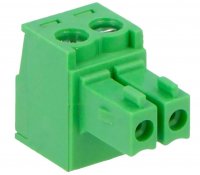 Sir Conectori Regleta Placa Electronica  2 Contacte Mama cu Suruburi Pas 3.5mm CZ35X22FEM