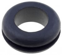 Presetupa Cauciuc 18x7mm cu gaura 9.5mm pentru Cablu - Set 300 bucati