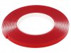 Benzi Dublu Adezive > Banda   Dublu Adeziva Transparenta Subtire 0.55mm Latime  9mm la rola  25m BDA09R25