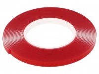 Banda   Dublu Adeziva Transparenta Subtire 0.22mm Latime 20mm la rola  25m BDA20R25