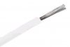 Cablu Termorezistent +205*C/-100*C  1x2.5mm2 Cupru Multifilar Stanat Izolat cu FEP Alba 500V CTF20525 - la Rola 0.75m