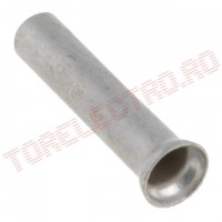 Pini Terminali de Cablu Neizolati pentru  6mm2 lungi de 10mm TCSN006-10 Set 100 buc