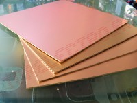 Cablaj Dublu Placat D-210x297mm 2.0mm/18um pe Sticlotextolit FR4