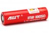 Acumulator Li-ion 3.7V 3000mAh 18650 18x65mm IMR18650 AWT Li30AHX curent maxim 40A