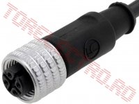 Cablu de Conectare cu Mufa M12 4 Pini Cablu 10m pentru Senzori de Proximitate Inductivi si Capacitivi LTR12402