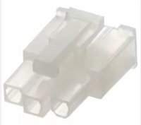 Mufa Mama   3 Pini Conector Pas 4.2mm Mini Fit JR MX555703WHI - Set 3 bucati