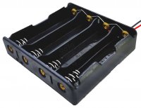 Suport   Acumulator 4x 18650 Li-Ion Li-Po S18650x4